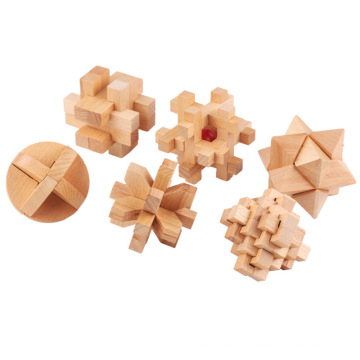 Kongming Lock Kid Wooden Educational Toys